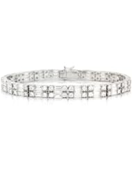 Diamond 18k White Gold Bracelet