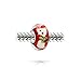 Bling Jewelry Christmas Reindeer Sterling Silver Murano Glass Fits Pandora Troll