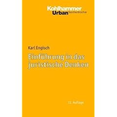 Einf�hrung in das juristische Denken