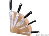 Messermeister Sam the Cooking Guy Magnetic Beechwood Knife Block