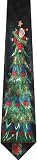 Santas crew gymnastic pyramid necktie black