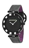 BCBGMAXAZRIA Leather Collection Soleil Black Dial Women's watch #BG6298