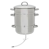 Victorio Vkp1047 Stainless Steel Steam Juicer, 11-1/2-Quart