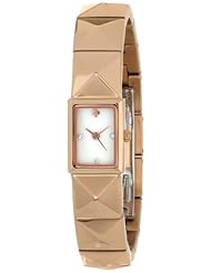 kate spade new york Womens 1YRU0276 Rose Gold Cobble Watch