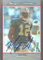 Marques Colston, New Orleans Saints, 2007 Bowman Chrome Autographed Card