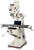 Jet JTM-4VS, 1-Phase Vertical Milling Machine With ANILAM Wizard 411 DRO &, X Axis TPFA 690401