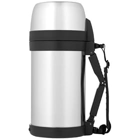 Wide Mouth Stainless Steel Bottle 48: Kitchen &amp; Dining