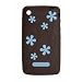 Agent18 FlowerVest Case for Apple iPhone 3GS 3G Brown