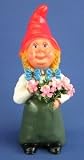 Eigenschaften JS GartenDeko e.K.  / Gartenfigur Zwergen-Frau Höhe 35 cm Zwergfigur aus Kunststoff