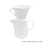 Melitta Porcelain Gourmet 6 Cup Coffeemaker,