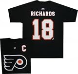 Philadelphia Flyers Mike Richards Black Captain Name and Number T-Shirt