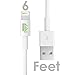 Beam Electronics Apple MFI Certified Data/Sync Charger Cord, 6 Feet