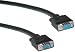 HD15 (SVGA) Male / HD15 (SVGA) Female, Coaxial, No Ferrite, Black, 6 ft