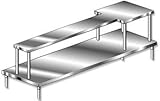 IMAGE OF Aero Table-mounted Microwave Shelf Stainless Steel, Micro in Center
