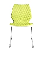 Metalmobil Set Silla 2 Uds. Uni-552 Verde/cromo