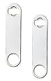 SET OF 2 HEAVY DUTY FLAT BOTTLE OPENER