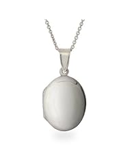 Sterling Silver Oval Locket