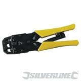 Review Silverline Tools Ltd 675107 / Silverline Ratchet Crimper 8p8c/6p6c/4p4c