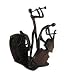 Curved Musician Trio Sculpture-Cast Aluminum