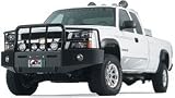WARN 66240 Heavy Duty Bumper; Black;