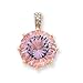 14K Rose Gold, Pink Amethyst & Diamond Pendant title=