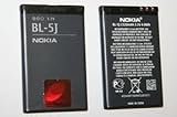 Nokia 5230 Nuron C3 5800 XPRESSMUSIC 5233 5228 X6 BL-5J Li-Ion OEM Cell Pho ....