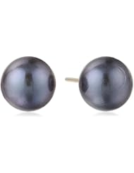 14k Gold Akoya Cultured 7-7.5mm Pearl Earrings