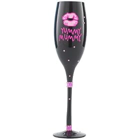 Boxer Gifts - Yummy Mummy - Fl�te � champagne - Noir (Import Grande Bretagne)