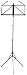 ウィットナー 譜面台 961D  WITTNER MUSIC STAND 961D