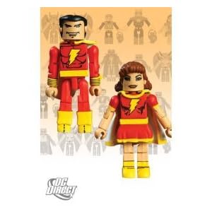 DC Universe MiniMates Wave 5 Shazam! and Mary Action Figures by 