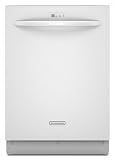 KitchenAid Architect T Series II KUDT03STWH Fully Integrated Dishwasher with Display Console, 5 Cycles, ProScrub Option Optimum Wash Sensor and 50 dBA Whisper Quiet Plus Sound Insulation System: White