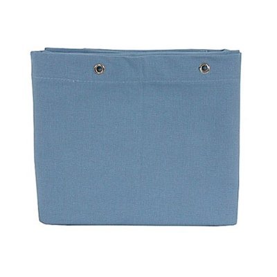 Sturdy Cotton Duck Shower Curtain - Blue - Made in USA