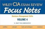 Wiley CIA exam review focus notes