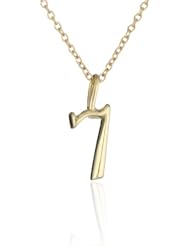Lulu Frost "Code" Number 14k Necklace