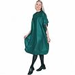 Scalpmaster Vinyl Shampoo Cape 54" x 36" Tie String Hunter Green (Pack of 3)