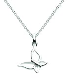 Dew Sterling Silver Open Butterfly Pendant 98078HP004