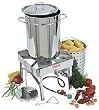 Bayou Classic 1195 32-Quart Stainless Steel Turkey Fryer Kit