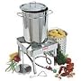 Bayou Classic 1195 Stainless-Steel 32-Quart Turkey-Fryer Kit with Stainless-Steel Burner