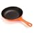 Le Creuset Cast Iron Satin Black Interior Omelette Pan, Volcanic, 20 cm