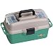 Flambeau Tackle 1 Tray Zerust Kwikdraw Tackle Box (Blue/Grey, 16.75x8.125x8-Inch)