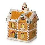 Waterford Gingerbread House Candy Jar