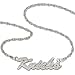 New York Knicks 18in Sterling Silver Script Necklace