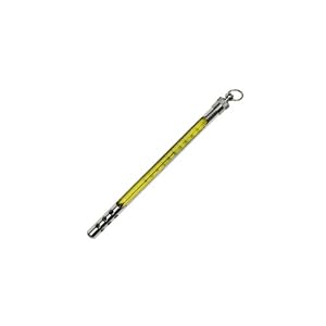 H-B Instrument 30578 Easy-Read Window Metal Case Pocket Thermometer, Range 20 To 120°F, Total immersion, with Enviro-Safe, Made in USA