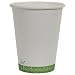 IFN Green 30-1008 Paper/PLA Hot Cup, 8 oz Capacity, 3.0" Length x 3.0" Width x 3.8" Height (Case of 1000)