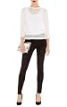 Long Sleeve Woven Broderie Top