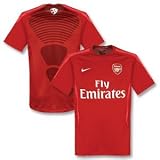 10-11 Arsenal Cut & Sew S/S Training Top - Red