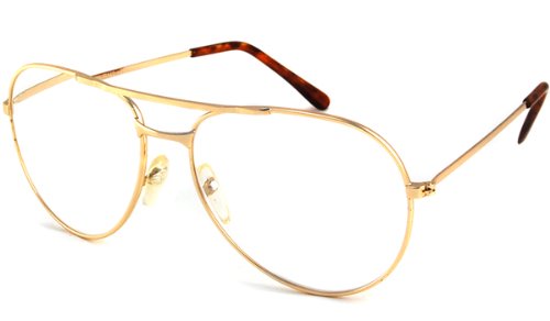 Click here to buy Asset Eyewear Full Readers (Men) Reading Glasses - R142 Aviator Gold by Asset Eyewear.