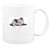 Mug with dog, keeshond, canine