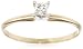 14k Gold Princess-Cut Solitaire Engagement Ring (1/4 cttw, I-J Color, I1-I2 Clarity)