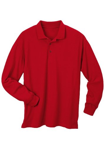 Outer Banks Long Sleeve Pique Polo